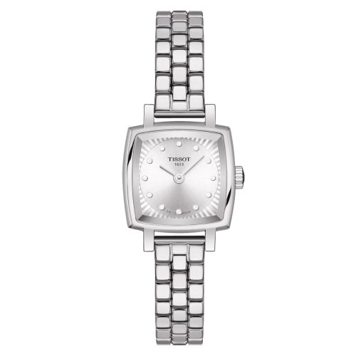 Tissot Lovely Square Stainless Steel / Silver / Bracelet